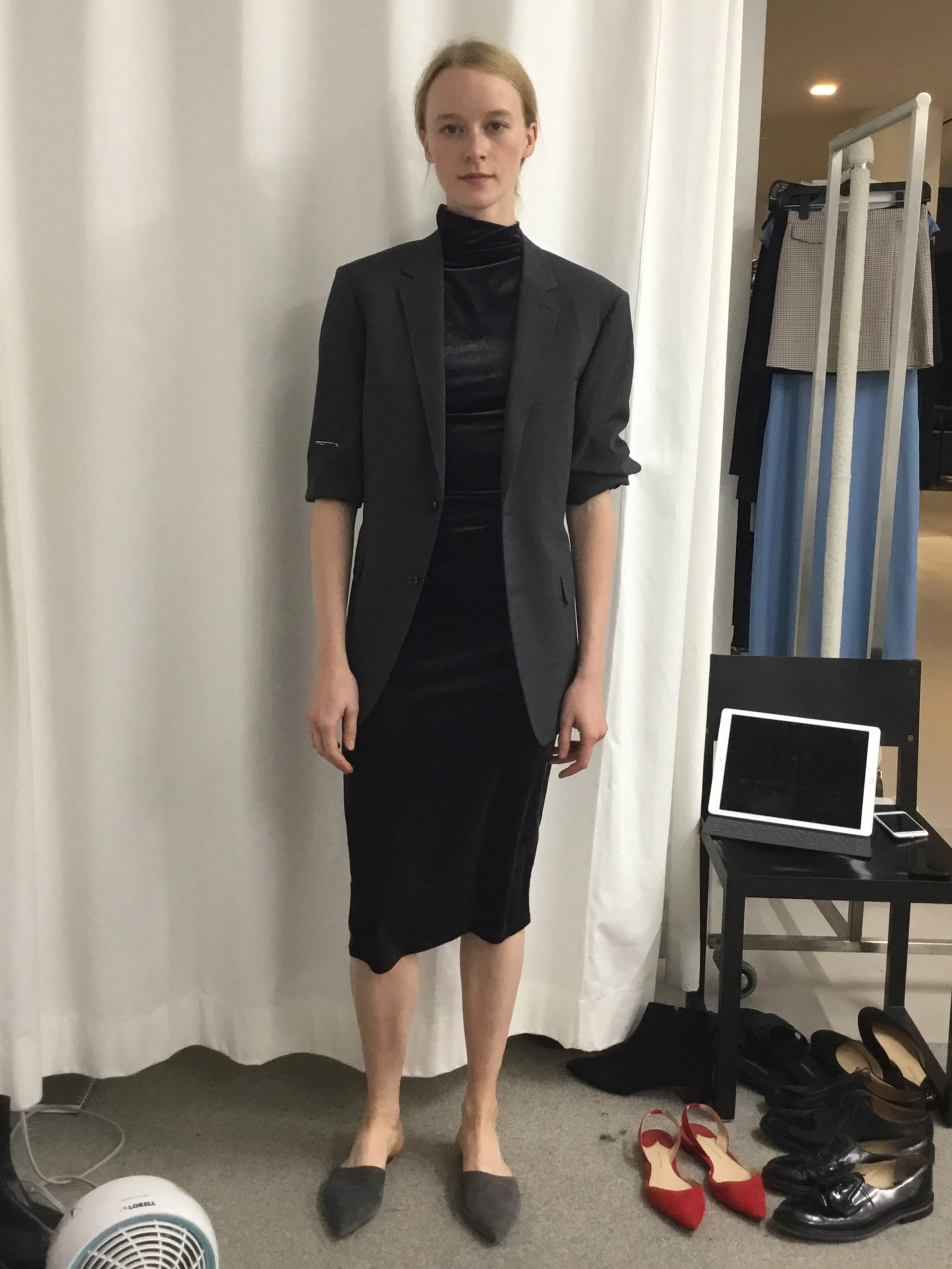 LUXE VELVET_Mock Dress